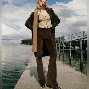 Madewell Chocolate Flare Pants